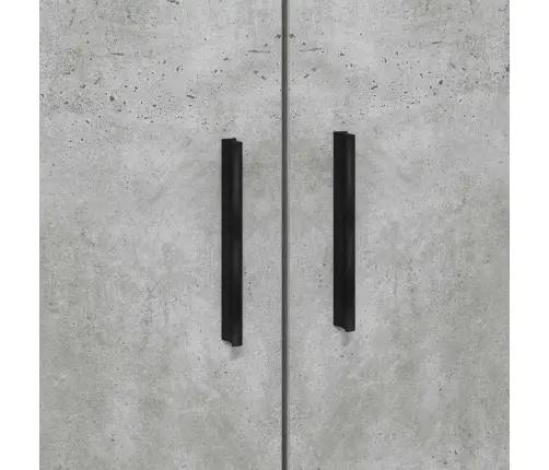 Uzglabāšanas Gultas Rāmis Betona Pelēks 80X200 Cm Vidaxl