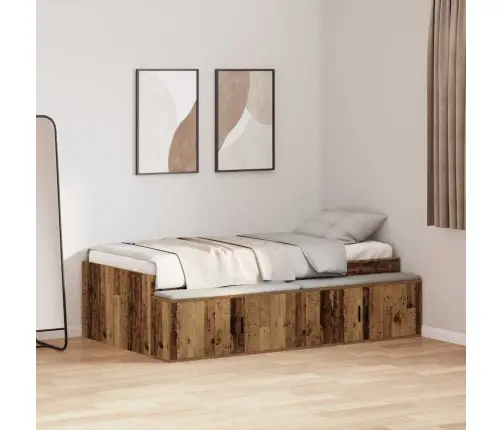 Lovos Rėmas Senovinis Medis 70 X 190 Cm Apdirbta Mediena