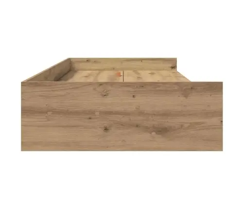 Voodi Raam Peaga Sahtliga Käsitööpuu 80 X 200 Cm Tehispuit