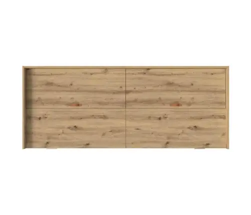 Voodi Raam Peaga Sahtliga Käsitööpuu 80 X 200 Cm Tehispuit