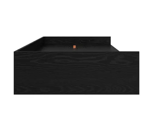 Lovos Rėmas Juodas Ąžuolas 80 X 200 Cm Apdirbta Mediena