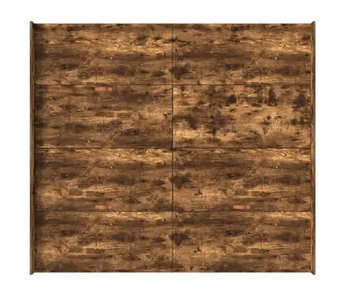 Gultas Ar Uzglabāšanas Vietu Dūmakaina Ozolkoka 200 X 200 Cm Vidaxl