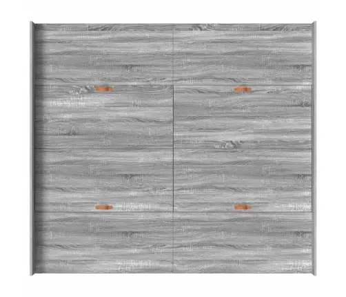 Gultas Ar Uzglabāšanas Vietu Pelēka Sonomas Ozola 200 X 200 Cm Vidaxl