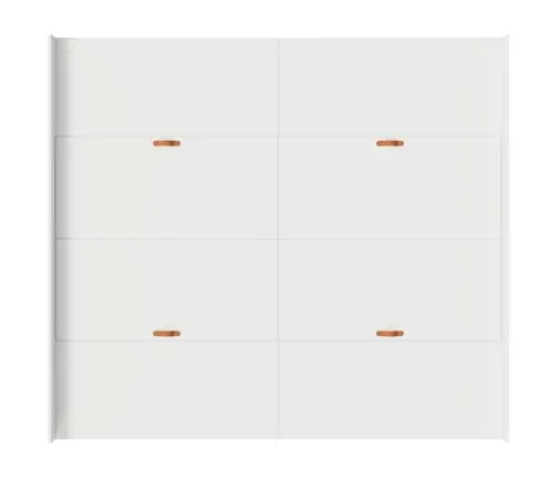 Panipaigaga Voodiraam Peaga Valge 180 X 200 Cm Tehispuit