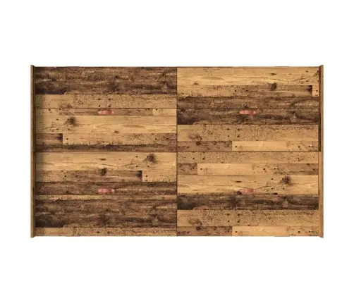 Gultas Ar Uzglabāšanas Vietu Vecs Koks 120 X 200 Cm Koks Vidaxl