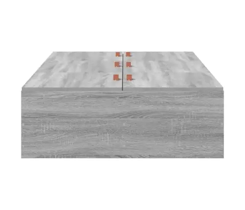 Lova Su Daiktų Laikymo Vieta Pilkas Sonoma 80 X 200 Cm