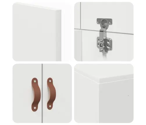 Gulta Ar Uzglabāšanas Vietu, Balta Krāsā, 90 X 200 Cm Vidaxl