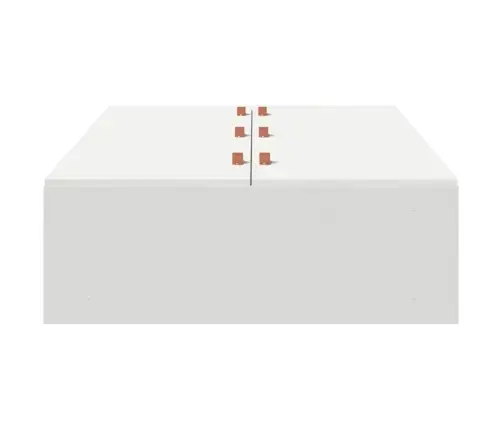 Gulta Ar Uzglabāšanas Vietu, Balta Krāsā, 90 X 200 Cm Vidaxl