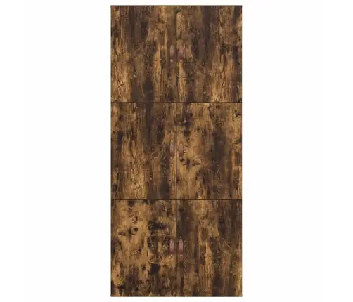 Lova Su Daiktų Laikymo Vieta Rūkyta Ąžuolas 90 X 200 Cm