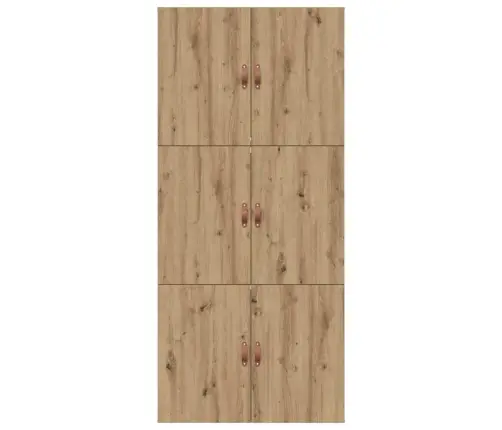 Gultas Rāmis Ar Uzglabāšanu Artisan Oak 100 X 200 Cm Vidaxl