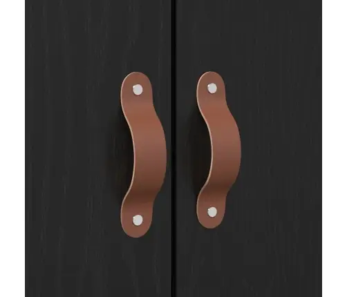 Lova Su Daiktų Laikymo Vieta Juodas Ąžuolas 140 X 200 Cm