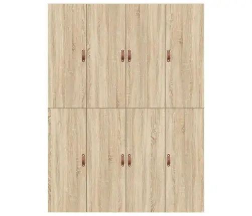 Voodi Hoiukohaga Raam Sonoma Tamm 140 X 200 Cm Tehispuit