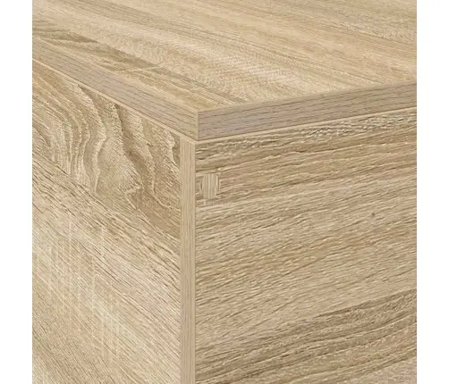 Voodi Hoiukohaga Raam Sonoma Tamm 150 X 200 Cm Tehispuit