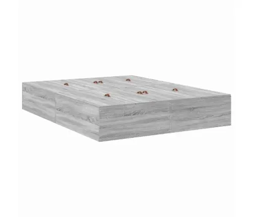 Voodi Hoiukohaga Raam Hall Sonoma 150 X 200 Cm Tehispuit