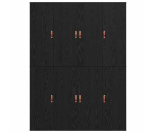 Voodi Hoiukohaga Raam Must Tamm 160 X 200 Cm Tehispuit