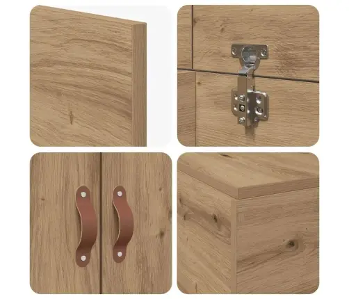 Uzglabāšanas Gultas Rāmis Mākslīgā Ozola Krāsā 90 X 190 Cm Vidaxl