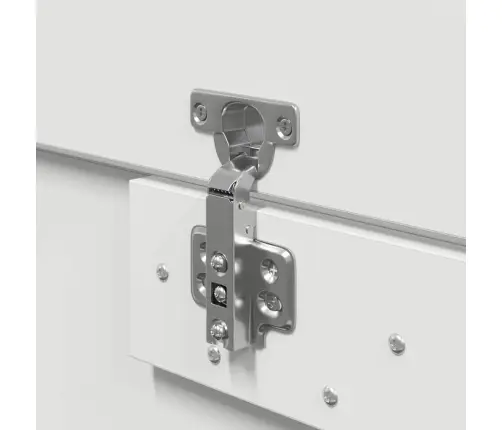 Gultas Rāmis Ar Uzglabāšanu, Balts, 120 X 190 Cm Vidaxl