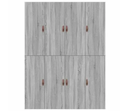 Uzglabāšanas Gulta Pelēkā Sonoma 135X190 Cm Vidaxl