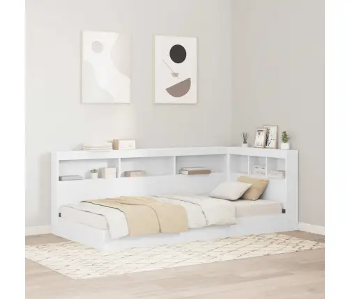 Hoiustamispeatoe Riiuliga Peaga Valge 90 Cm Tehispuit