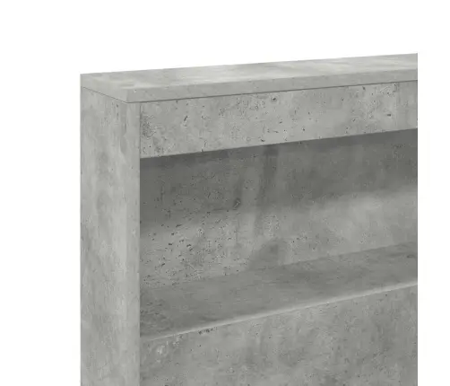 Saugojimo Galvos Atlošas Betono Pilka 120 Cm Apdirbta Mediena