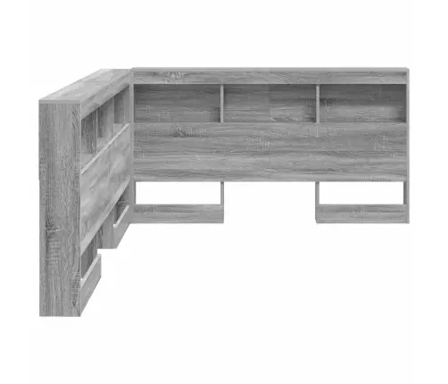 Saugojimo Galvos Atlošas Pilkas Sonoma 150 Cm Apdirbta Mediena