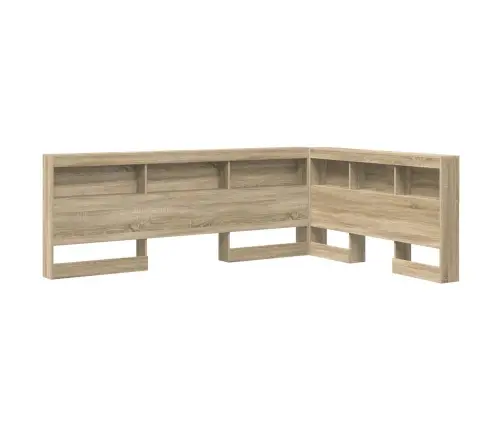 Uzglabāšanas Galvas Balsts Ar Plauktu Sonoma Ozols 160 Cm Vidaxl