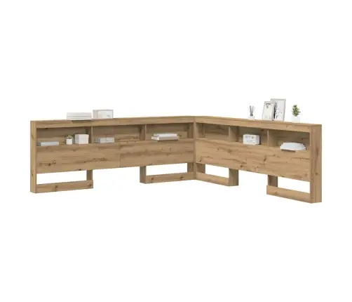 Uzglabāšanas Galvas Balsts Ar Plauktu Amatnieku Ozola 180 Cm Vidaxl Uzglabāšanas Galvas Balsts Ar Plauktu Amatnieku Ozola 180 Cm Vidaxl