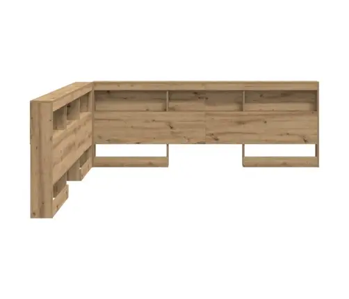 Uzglabāšanas Galvas Balsts Ar Plauktu Amatnieku Ozola 180 Cm Vidaxl Uzglabāšanas Galvas Balsts Ar Plauktu Amatnieku Ozola 180 Cm Vidaxl