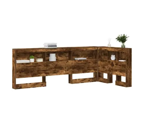 Saugojimo Galvos Atlošas Rūkyta Ąžuolas 90 Cm Apdirbta Mediena