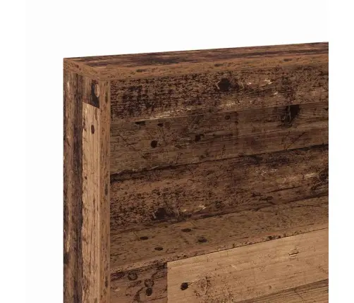 Uzglabāšanas Galvas Balsts Vecs Koks 75 Cm Inženierijas Koks Vidaxl