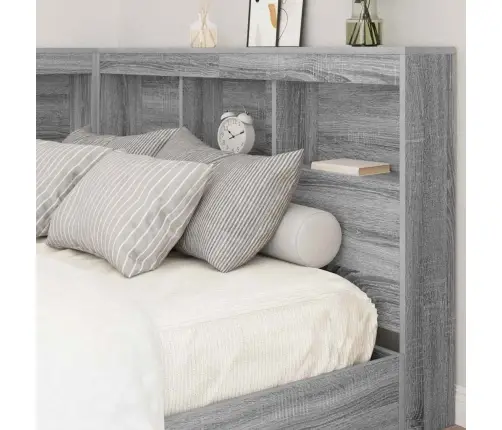 Hoiustamispeatoe Riiuliga Peaga Hall Sonoma 120 Cm Tehispuit