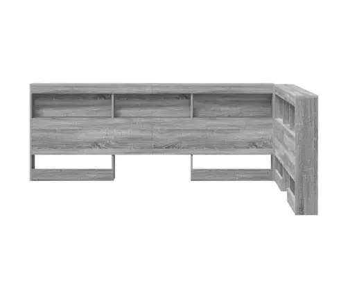 Hoiustamispeatoe Riiuliga Peaga Hall Sonoma 120 Cm Tehispuit