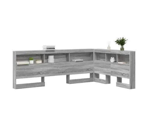 Hoiustamispeatoe Riiuliga Peaga Hall Sonoma 120 Cm Tehispuit