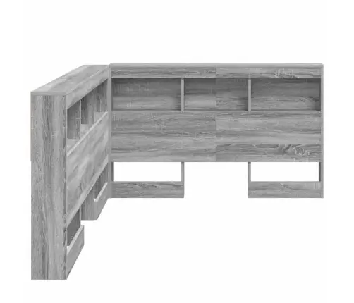 Hoiustamispeatoe Riiuliga Peaga Hall Sonoma 120 Cm Tehispuit