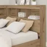 Uzglabāšanas Galvas Balsts Ar Plauktu Amatnieku Ozola 120 Cm Vidaxl Uzglabāšanas Galvas Balsts Ar Plauktu Amatnieku Ozola 120 Cm Vidaxl