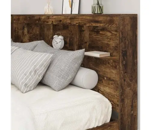 Saugojimo Galvos Atlošas Dūminio Ąžuolo 135 Cm Apdirbta Mediena