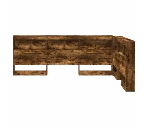 Saugojimo Galvos Atlošas Dūminio Ąžuolo 135 Cm Apdirbta Mediena