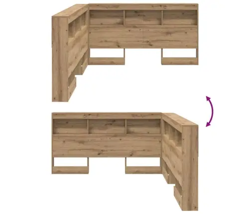 Hoiustamispeatoe Riiuliga Peaga Käsitööpuu 135 Cm Tehispuit