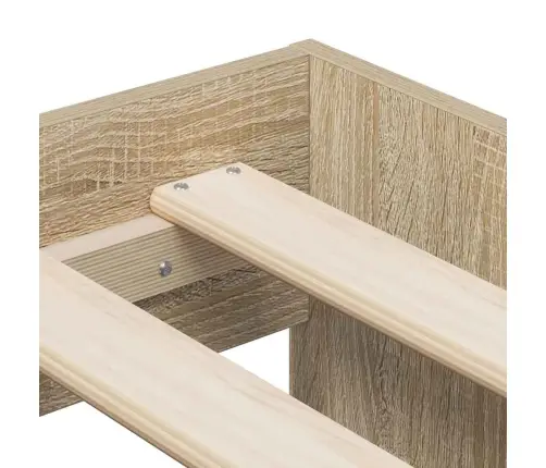 Uzglabāšanas Gultas Rāmis Sonoma Ozols 100X200 Cm Vidaxl