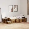 Uzglabāšanas Gultnes Rāmis Vecs Koks 100X200 Cm Vidaxl