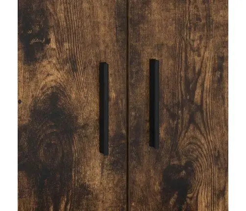 Lova Su Daiktų Laikymo Vieta Su Saugykla Rūkyta Ąžuolas 80 Cm