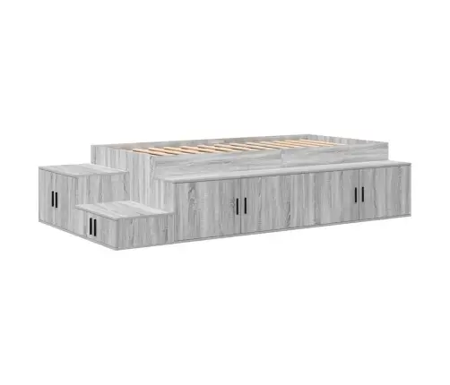 Voodi Hoiukohaga Raam Hall Sonoma 234 X 103 X 53.5 Cm Tehispuit