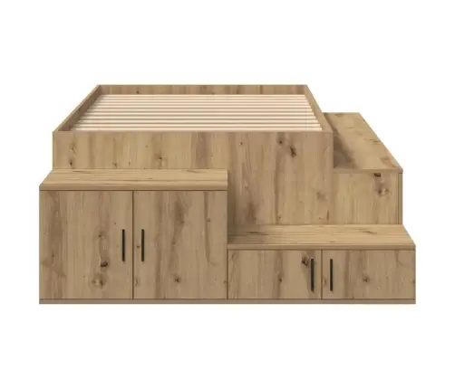 Lova Su Daiktų Laikymo Vieta Amatininkų Ąžuolas 75 Cm