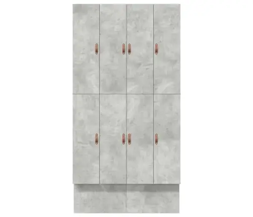 Uzglabāšanas Gultņu Rāmis Betona Pelēks 120X200 Cm Vidaxl