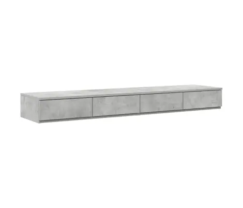 Lova Su Daiktų Laikymo Vieta Betono Pilka 236.5 X 160 X 31.5 Cm