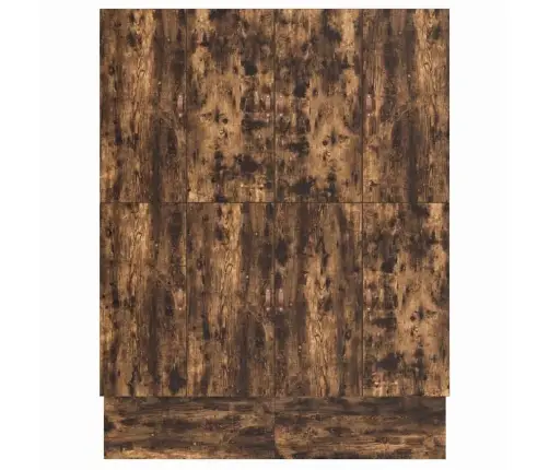 Uzglabāšanas Gultas Rāmis Sadedzinātā Ozola 180X200 Cm Vidaxl