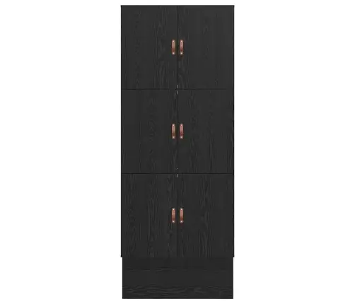 Uzglabāšanas Gultas Rāmī Melnā Ozola Krāsā 75X190 Cm Vidaxl