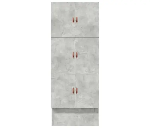 Uzglabāšanas Gultas Rāmis Betona Pelēks 75X190 Cm Vidaxl