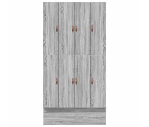 Uzglabāšanas Gultas Rāmis Pelēks Sonoma 120X190 Cm Vidaxl