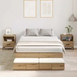 Gultas Ar Uzglabāšanas Vietu Ar Atvilktni Artisānā Ozols 120 Cm Vidaxl Gultas Ar Uzglabāšanas Vietu Ar Atvilktni Artisānā Ozols 120 Cm Vidaxl